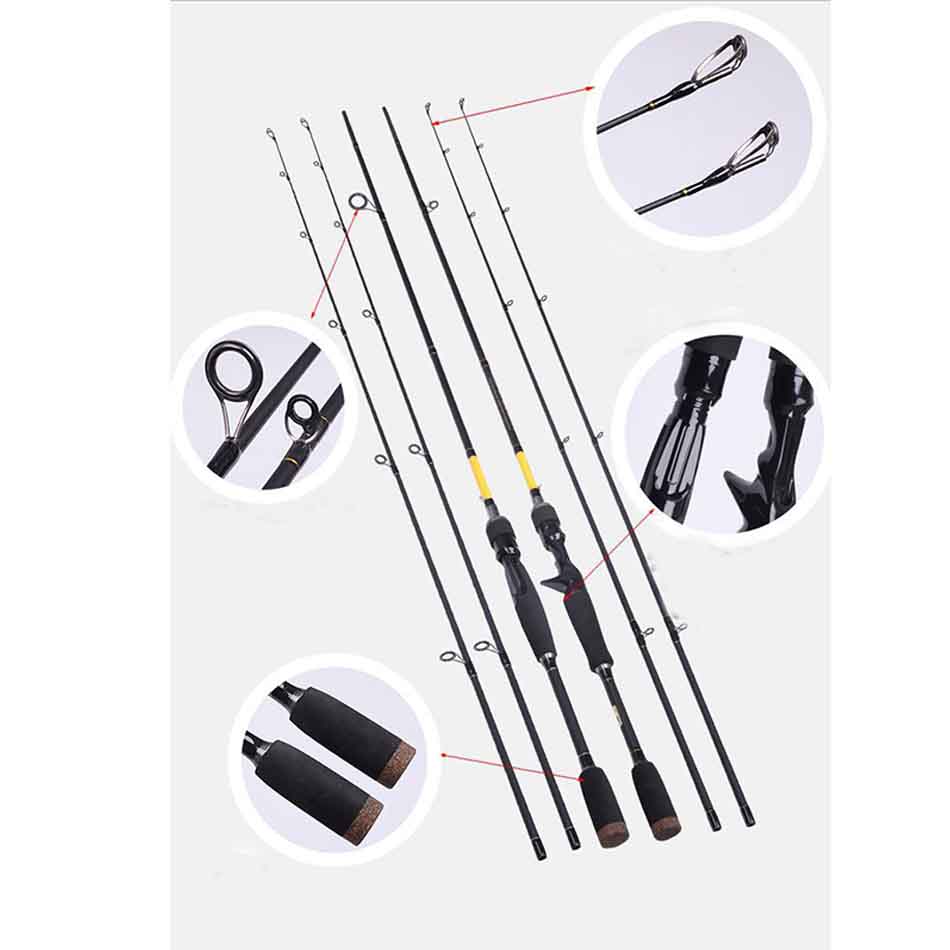 Spinning Reel - Nieuw magazijnontwerp Carbon Dubbele Topring Ultralichte
