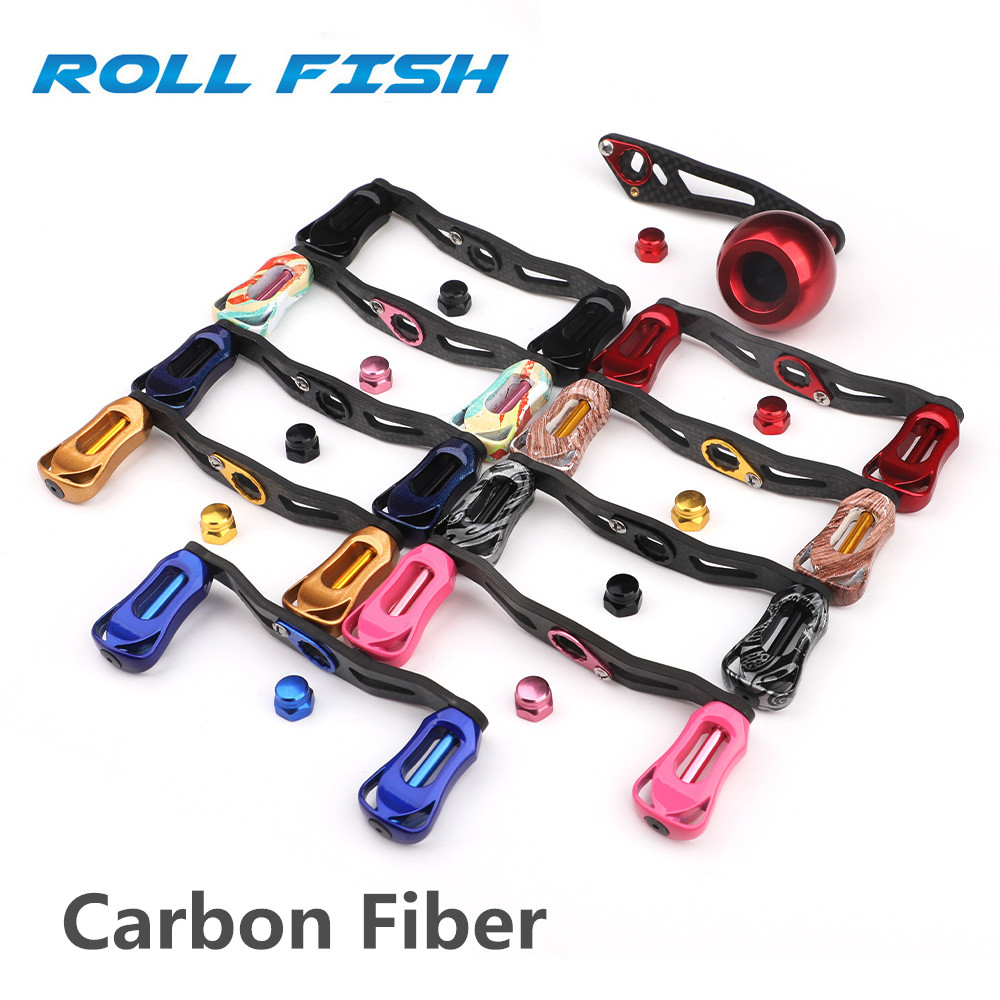Reel Drag Knob - ROLLFISH Visserij-reel Handvat Tuimelaar Koolstofvezel Lichtgewicht