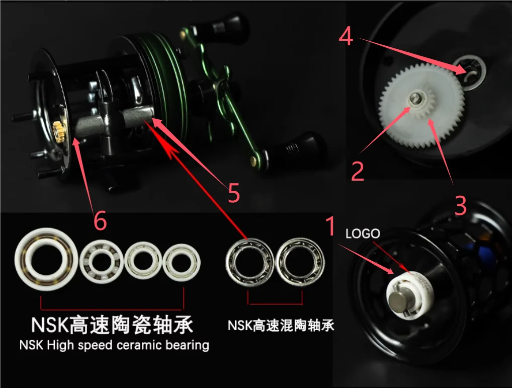 aioushi- Speciaal NSK keramisc - Reel Handle recensie en prijs
